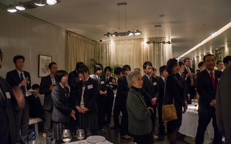 Tohoku Student Intern Project 2015 Evening Reception The