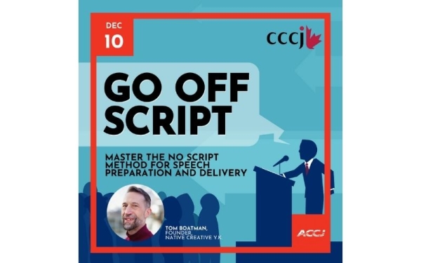 Go Off Script: Master the No Script Method for Speech Preparation and Delivery